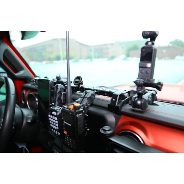 AL6063-T6 Multi Function Telescopic Center Console Bracket for 4x4 Vehicle Accessories