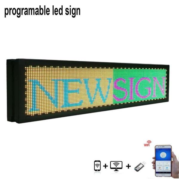 Pulgada de enrollamiento programable de las muestras 40*8 de la exhibición de la ventana de P5 LED interior