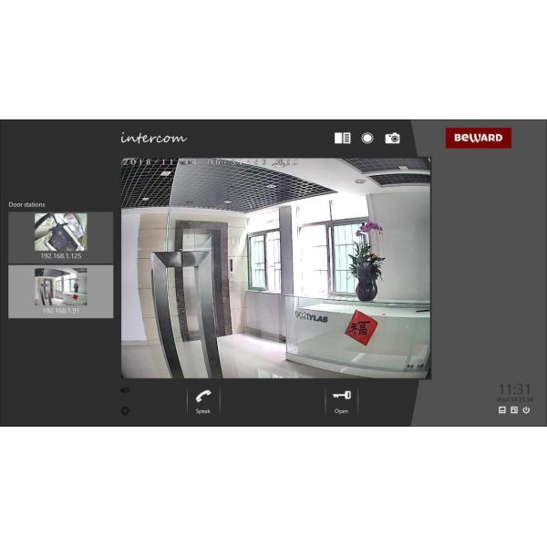 Внутренная связь двери Ip 1.3MP DS06AP дуплексная