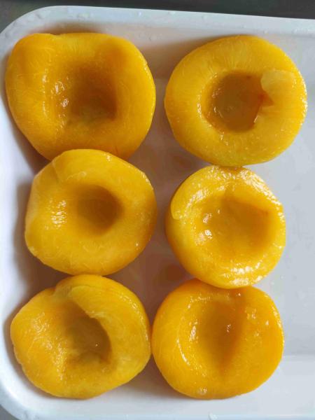 保存された黄桃を満腹に食べて下さい 保存剤なし 自然の美しさのみ