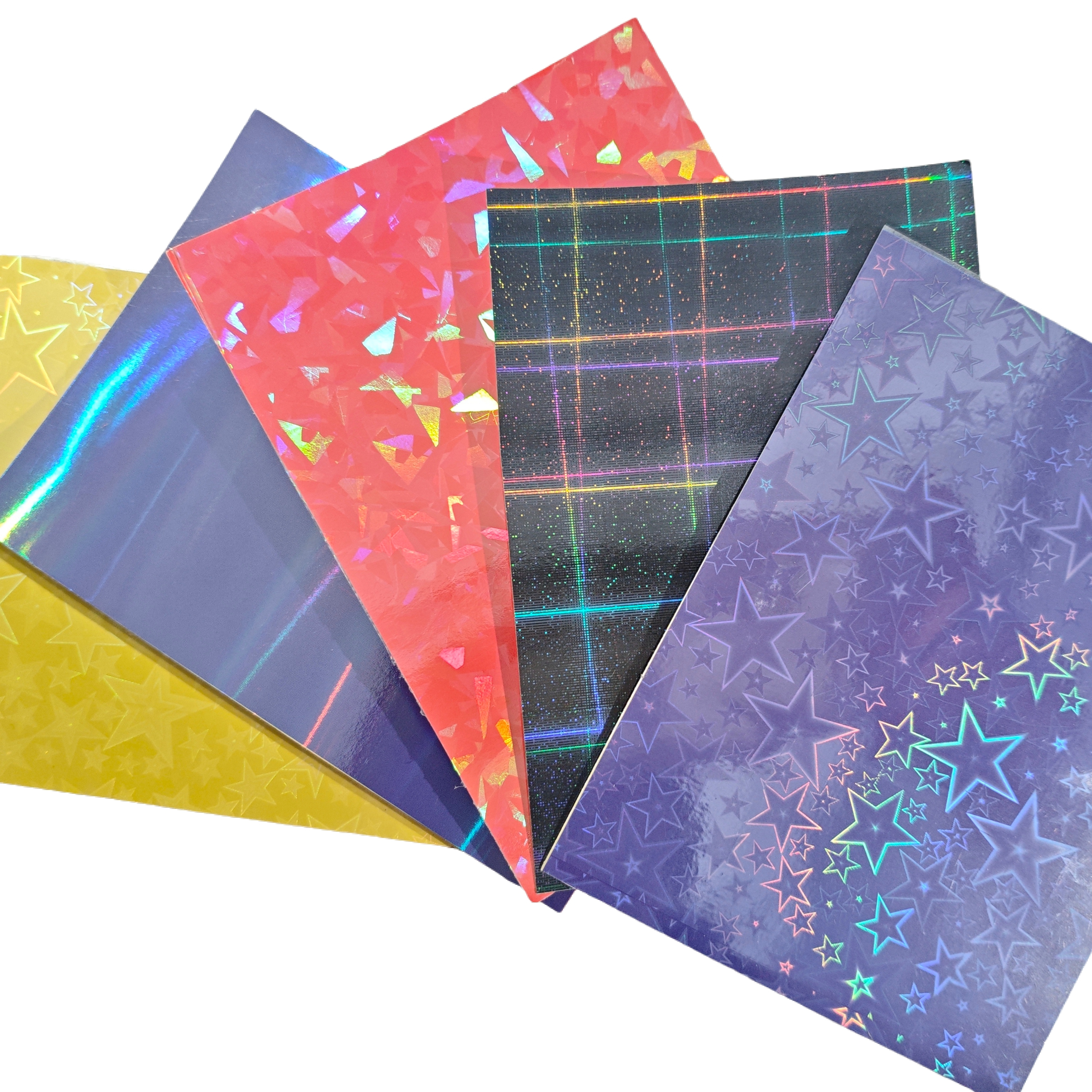 Hot Selling A4 Self Adhesive Holographic Cold Lamination Film Stickers Good Adhesion Easy to Use