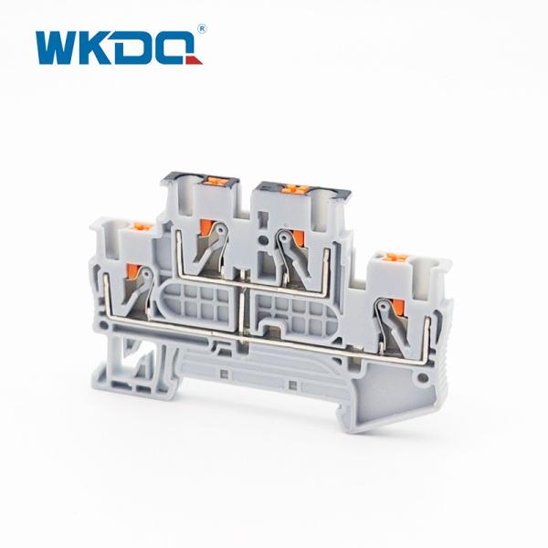 High Quality Grey JPTTB 2.5-PV  Push in Universal  Terminal Block Ce Certified