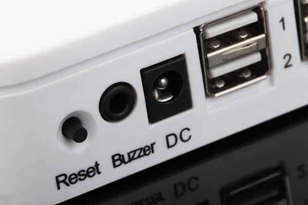 COMER 10 ports Android mobile phone alarm system cell phone MIUI Huawei Android alarm with charging security display