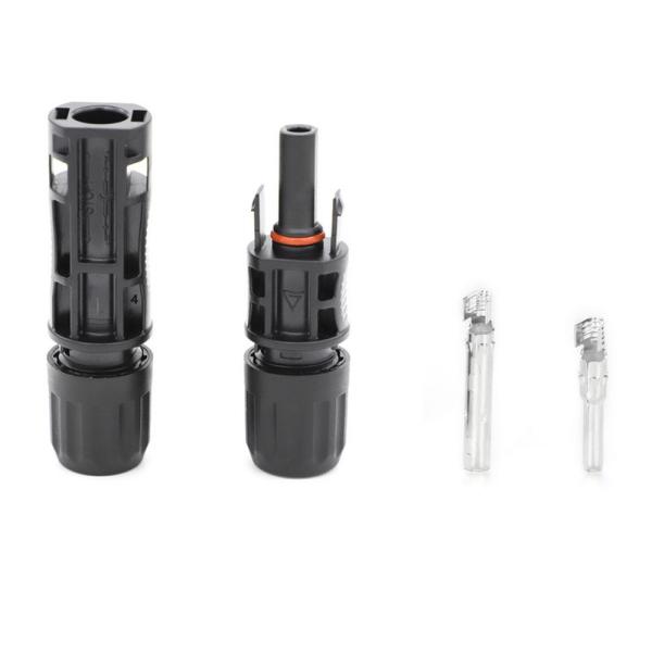 1500V IP67 Solar Panel Connectors with 14-10 AWG Wire Gauge for Reliable Solar PV Systems