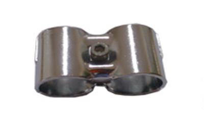 Dia 28mm Chrome Pipe Connectors 2.5mm Thickness For Shelves