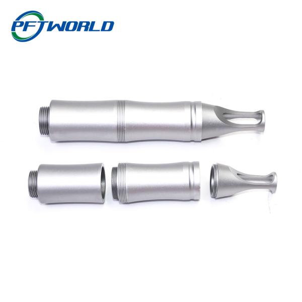 Superfície de aço inoxidável de trituração de gerencio da escova das peças do CNC do metal do titânio