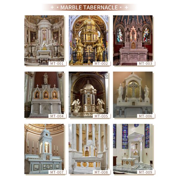 Marble Church Altar The Last Supper Relief Natural Stone Carving Catholic Religious Jesus Holy Tabernacle Large Luxury