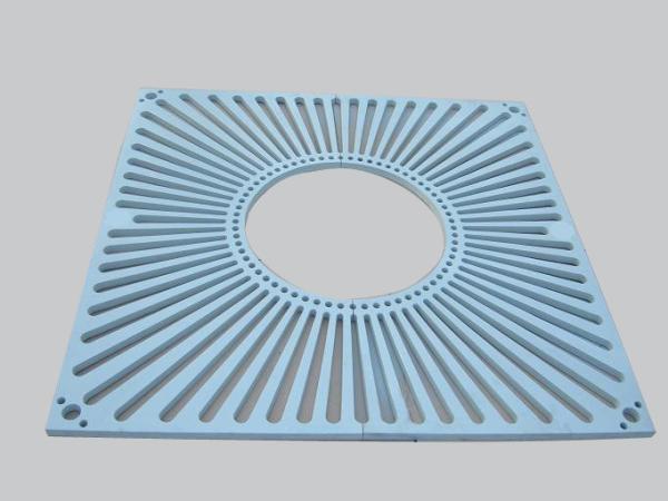Square 	Cast Iron Counterweight Ductile Iron Tree Grate    Municipal Castings