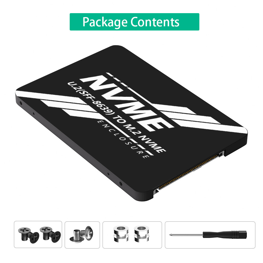 M.2 M Ключ к U.2 Карта адаптера NVME ssd к pc-e u2 sff-8639 Pcle M2 Адаптерный преобразователь для 2230/2242/2260/2280