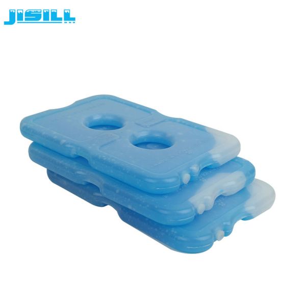 Reusable food-grade cooling rigid ultra-thin ice packs for lunchboxes, cold gel