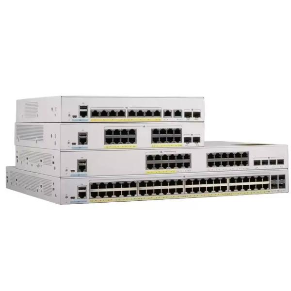 C1200-48P-4G Network Switch with 24 Fixed 10 Gig SFP Ports and Advanced QoS Function