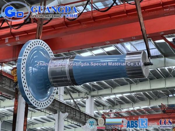 30CrNiMo8  34CrNiMo6  Wind Turbine Main Shaft Heavy Duty Equipment Of Alloy Steel forged