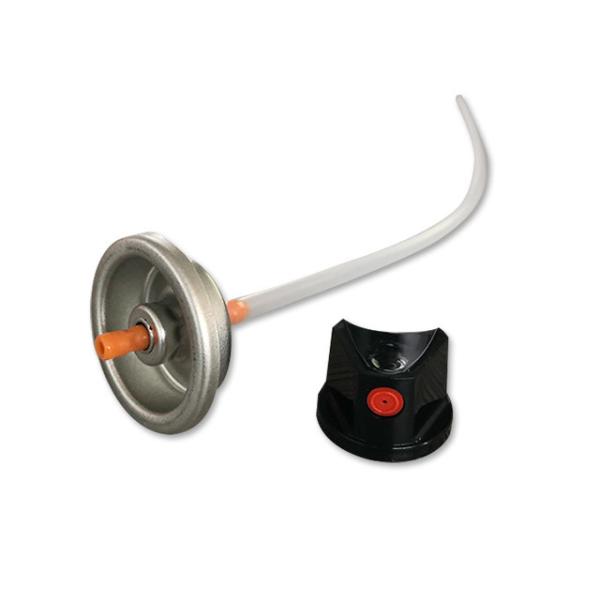 Clear Lacquered Tinplate Mounting Cup Spray Paint Valve for Export to Singapore