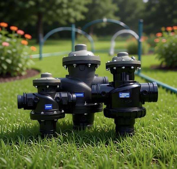 3 Inch Three-way Hydraulic Backwash Valve, High Flow Y-Pattern 3-Way Diaphragm Valve for Sand & Disc Filtration Systems