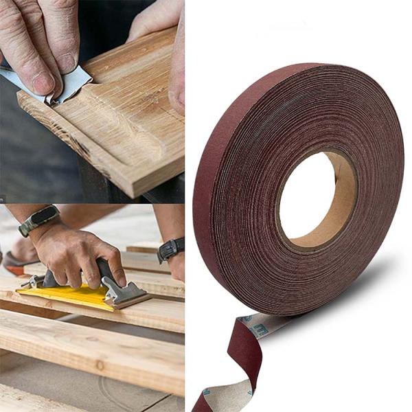 Wholesale Abrasive Sand Paper Emery Polishing Sanding Cloth Roll Rolls