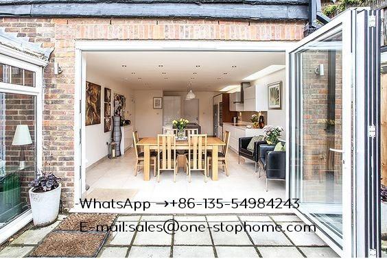 exterior heavy aluminum bi fold storefront bifold doors design australian standard glass folding door