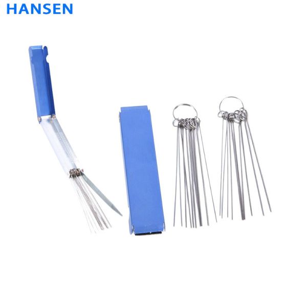 Stainless Steel Welding Torch Tip Cleaner Needle Set ，DEM TC-1213 High Quality 13 in 1 Soldering Cutting Welding Accessory Torch Nozzle Tip Cleaner ，Gas Cutting Nozzle Jet Cleaning Needles