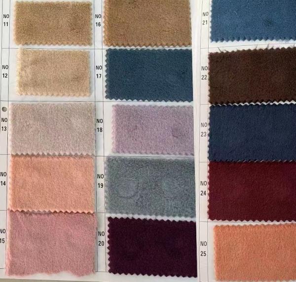 Polyester Fur Rabbit hair Jacquand new designs Static-free for High fashion elegant Dress OEKO-TEX Quality standard
