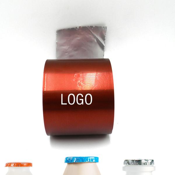 Custom Yogurt Packing Aluminum Foil Bottle Cap 80 To 100 Micron