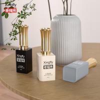Bouteille carrée de vernis à ongles en gel de 13 ml Emballage cosmétique UV Vernis à ongles en verre