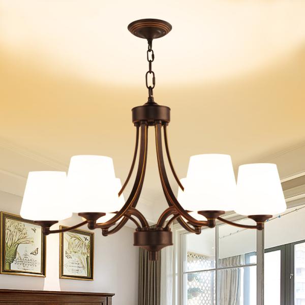 Black wrought iron kitchen light fixtures with Crystal Ball (WH-CI-104)