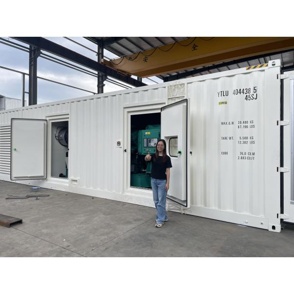 2000kva 1600kw дизельный двигатель генератор низкоэмиссионный тихий открытый тип