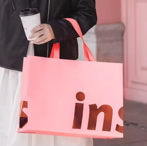 Luxury Personalized Kraft Gift Bags Bulk Wholesale For Wedding Corporate Events