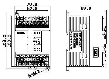 500V Programmable Logic Controller For Fly Follow Cut Support 2-4 Channels