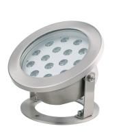 18W LED piscina luz RGB Luz de cor com espessura de aço inoxidável