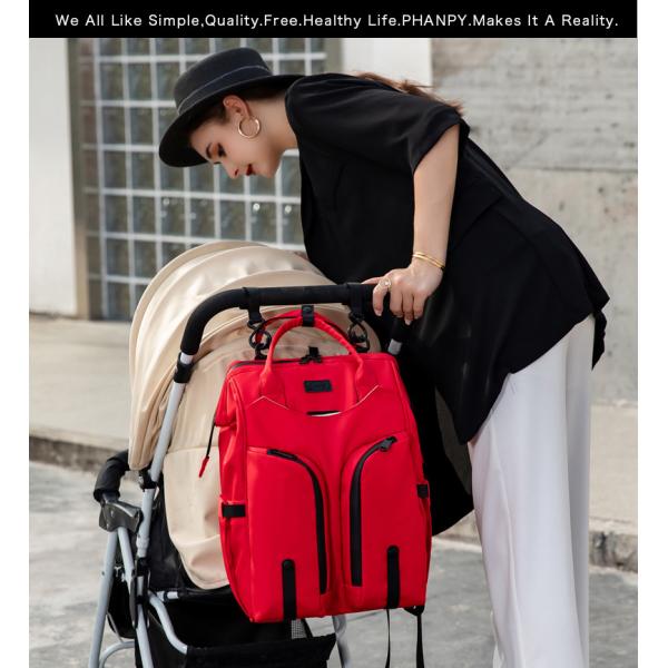 New Mommy Bag Multifunctional Large Capacity Waterproof Maternity Diaper Bag Lightweight Backpack For Mom&Dad