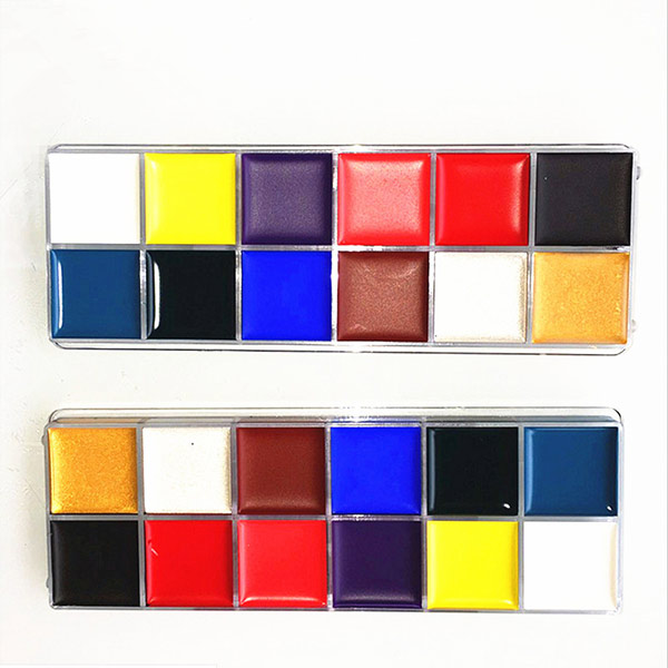 Makeup Oil Painting 12 Colors Face Body Paint