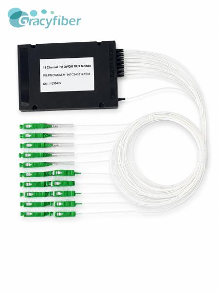 32CH DWDM Wavelength Division Multiplexing/Demultiplexing Module with 1310nm Monitor Port | Passive Optical Devices