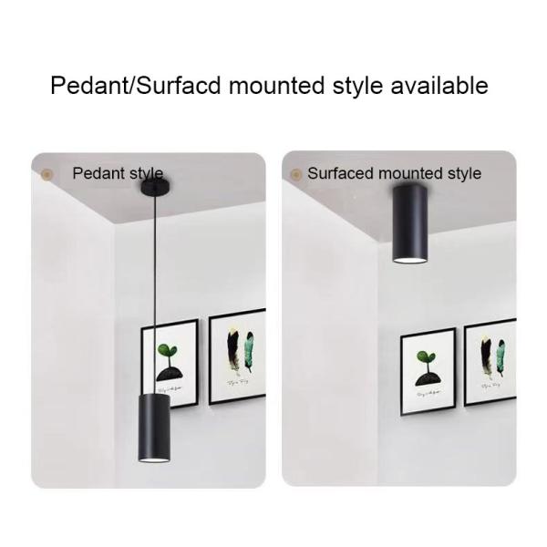 Epistar Chip LED Hanging Pendant Lights Tube Pendant 30mmX400mm Size