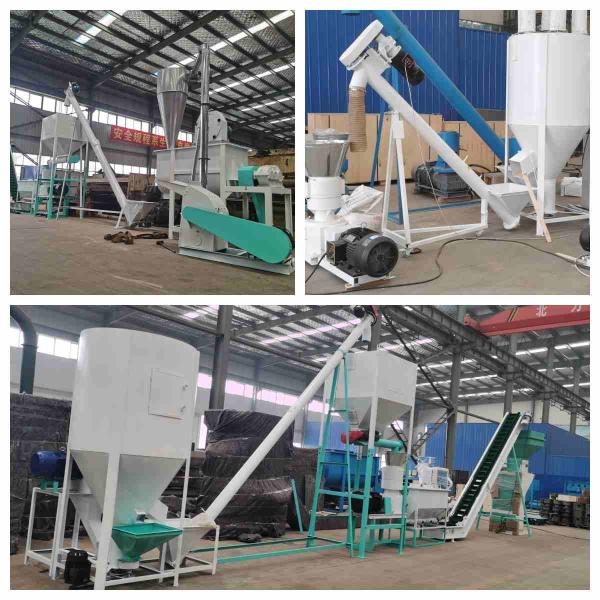 100-1200 moulin de granule d'alimentation de Kg/Hour avec le moteur électrique ou le moteur diesel