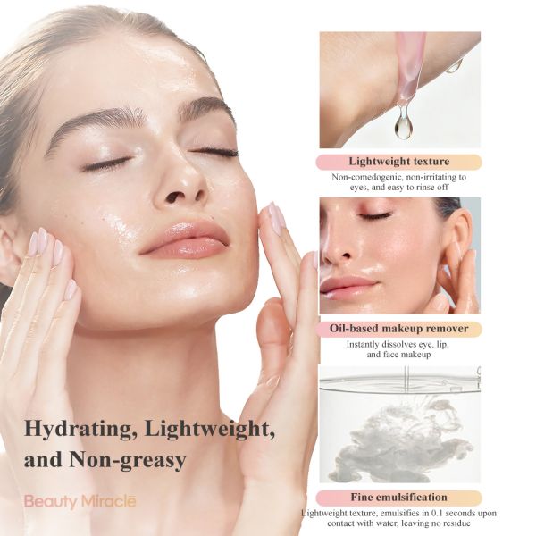 Private Label Centella Cleansing Oil Soft Clean Smooth Deep Cleansing Double-Layer Cleansing Makeup Removing Oil for Face