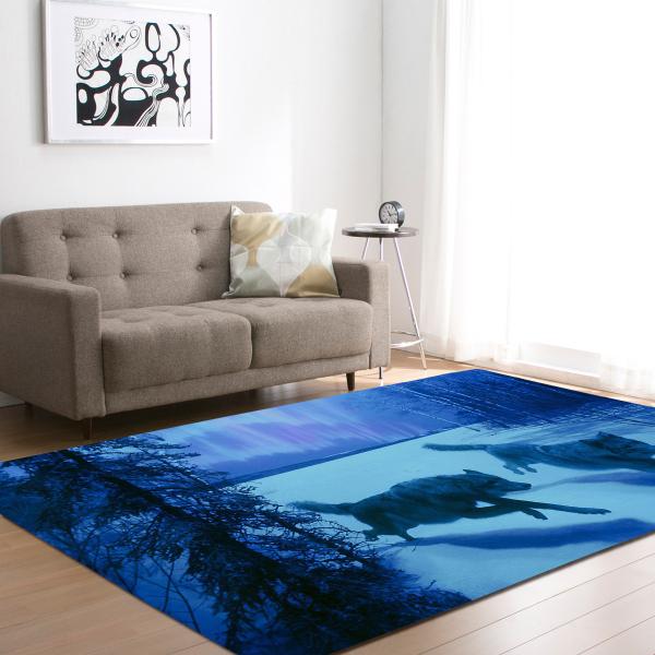 Animal Art Living Room Floor Carpets Flexible Bedroom Runner Rugs