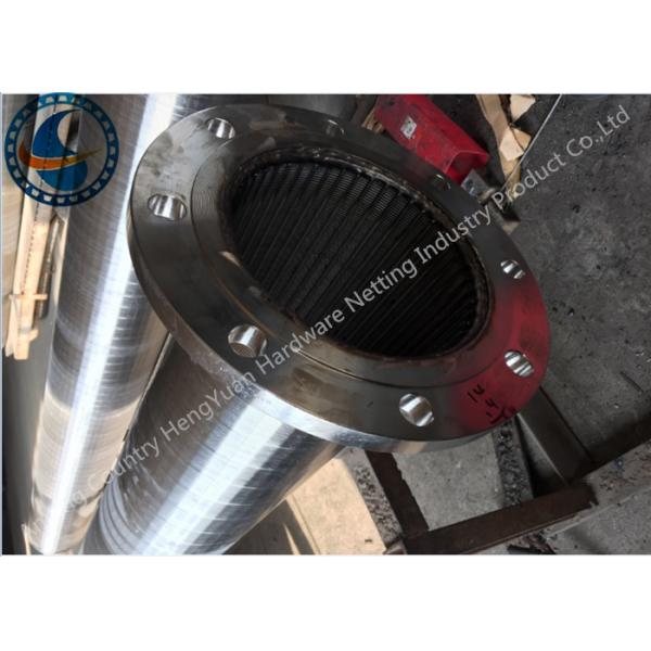 Large Open Area Abrasion Resistant For Water Treatment System Downhole Slotted Tube