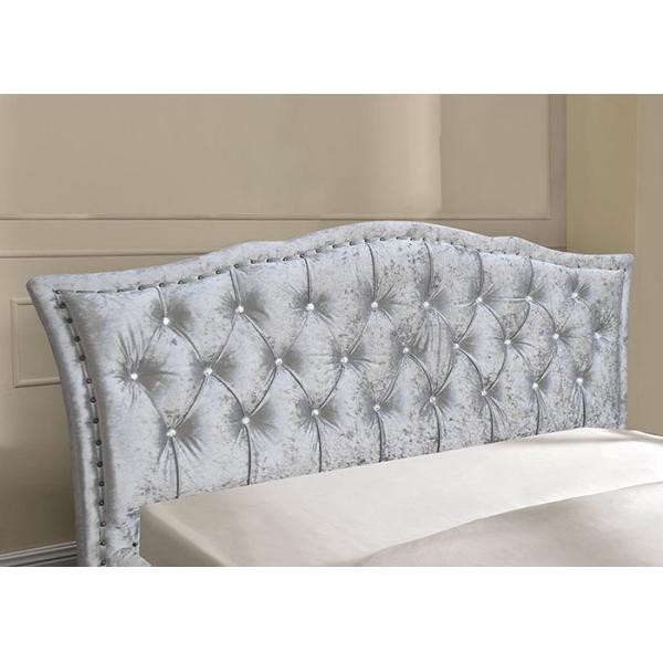 Customizable Size for You and Color and Material Options for This Upholstered Bed Frame.