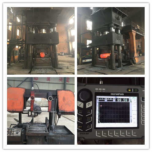 High Carbon Steel Ring Rolled Forging ID 100 - 1000 mm OD 300 - 1200 mm