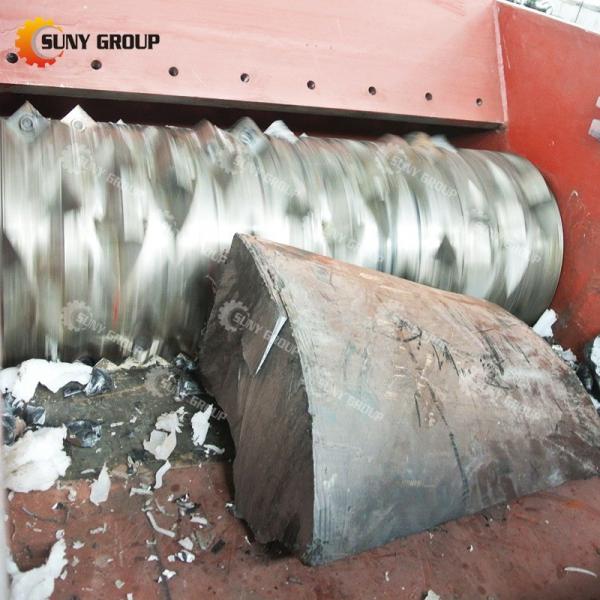 Scrap Copper Wire Shredder Plastic Lumps Shredder for Final Materials Size about 4-8cm