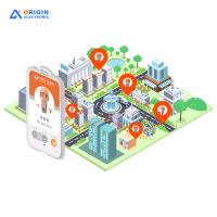 Carte d'identité d'étudiant Smart Work GPS Tracker Bluetooth Voix dispositif de suivi GPS rechargeable