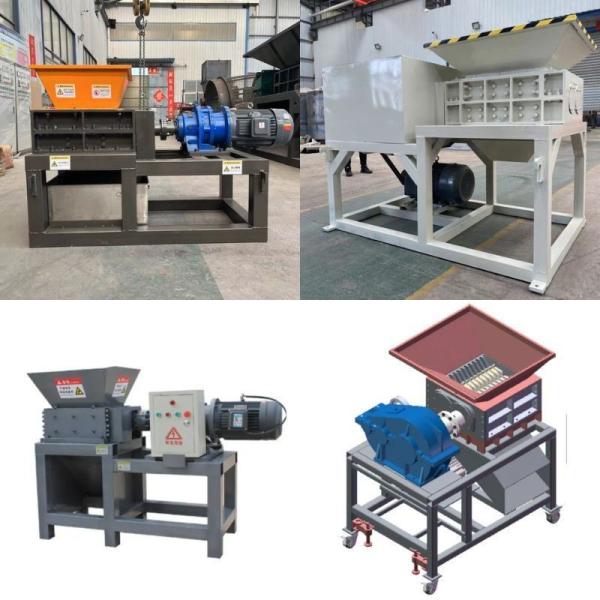 MCS-400 Small Scrap Waste Car Panel Glass Bottle Shredder Bottle Crusher Shredder Machine