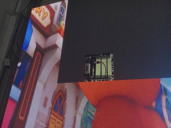 Tela de exposição video dianteira do diodo emissor de luz do serviço P5.95 sem controlador e suporte