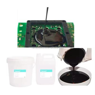 Bulk Flame Retardant Silicone Epoxy Resin Potting Compound Glue For Electronics