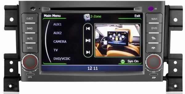 Dash-Board in dash DVD player for Suzuki Grand Vitara 2005-2011 S100 with 3G Wifi 3D RDS auto radio system OCB-053