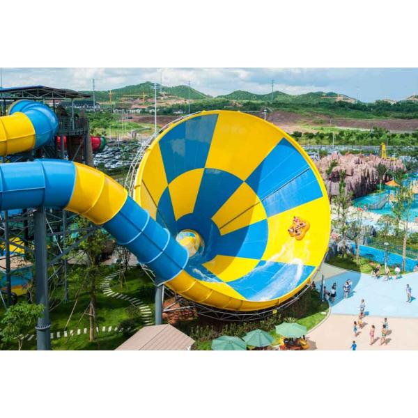New Commercial Water Parks Slide Parts Design Fiberglass Water Bowl Slide Pieces for Sale