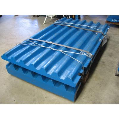 High Manganese Steel jaw Plate For Extec C12  QJ341 QJ340 Jaw Crushers