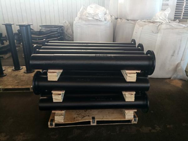Water Double Flanged Ductile Iron Pipe or Double Flanged Ductile Iron Pipe with puddle flange Spraying Zinc