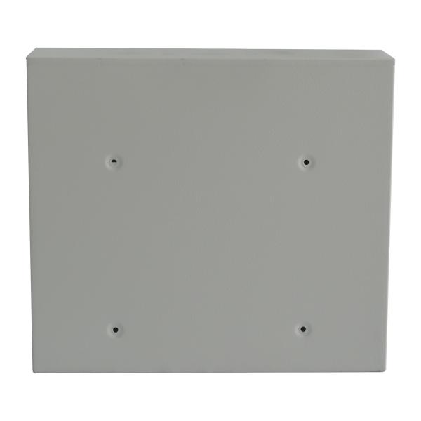 Solid Post Mount Mailbox High Strength Compact Size 36.2x10x32.2cm