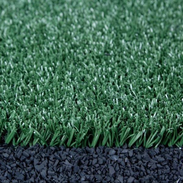 Dtex 10000 Green Artificial Football Fake Grass 15mm pile height For Sports and other Outdoor activities